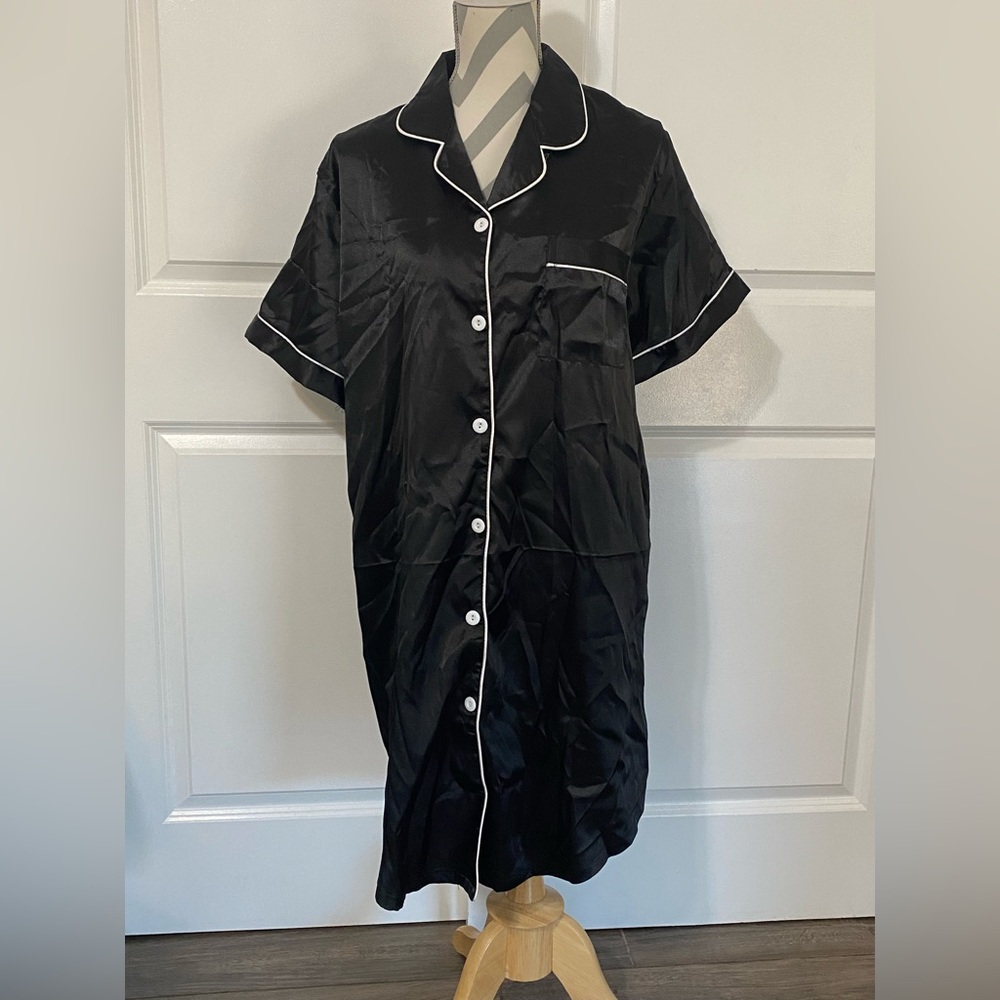 Unbranded 1XL Black And White Pajamas